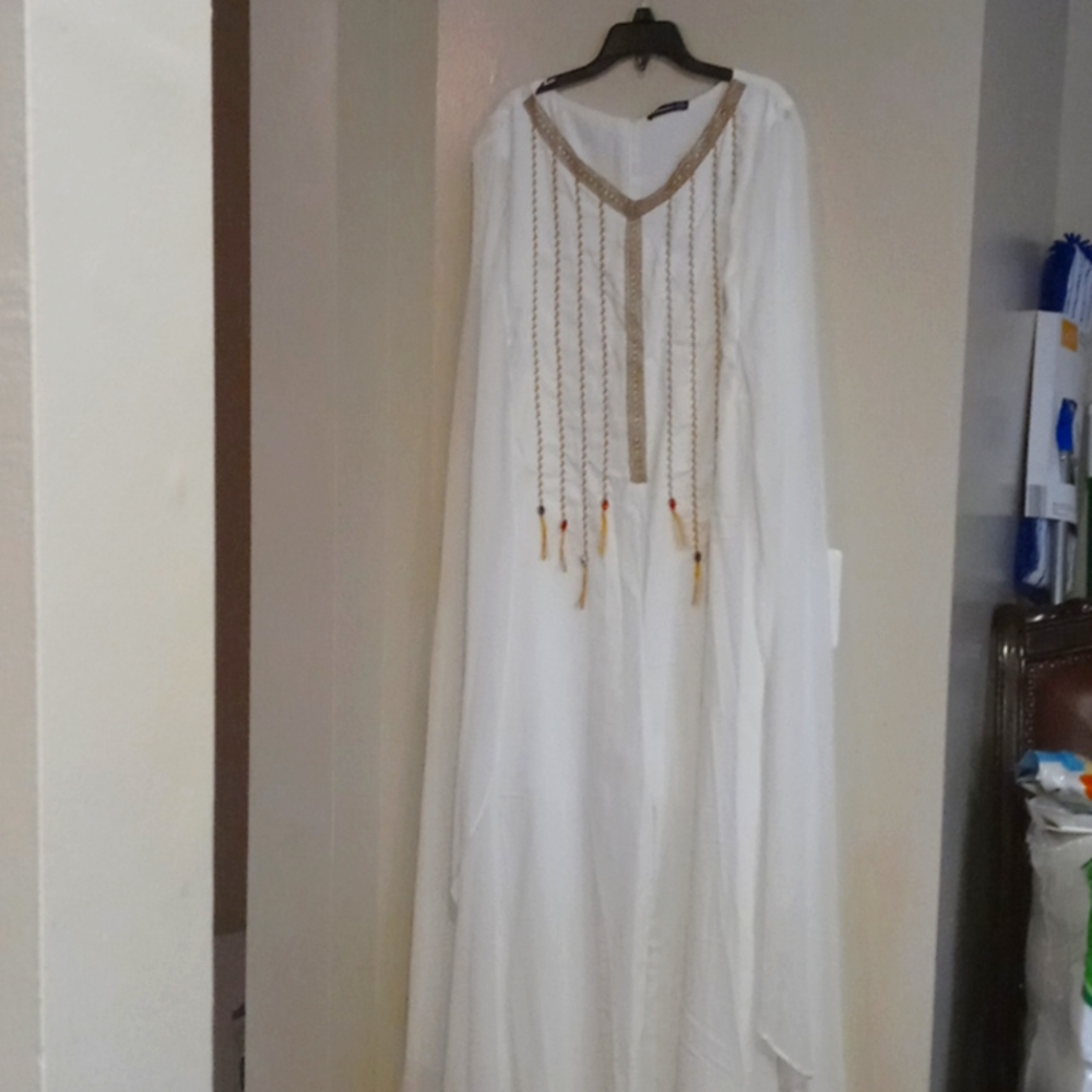 Formal dress ,White dinner dress